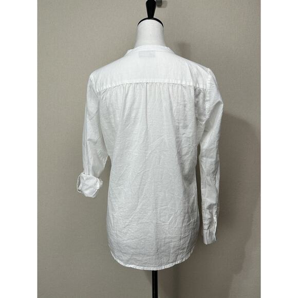 Magazine Women’s Embroidered Tunic Top Size Small Floral Boho Cottage Peasant - Picture 5 of 12